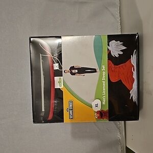 Sesame Street  Hoilday Christmas  Men's Sleep Set Sz XL NIB